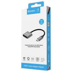 Sandberg 136-67 136-67 audio adaptér šedá