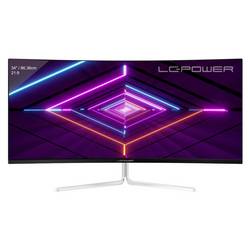 LC Power herní monitor 86.4 cm (34 palec)3440 x 1440 Pixel, 21:9, 6 ms
