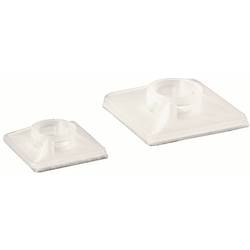 Upevňovací patka KZB2K 4/přírodní (d x š x v) 19 x 19 x 4.5 mm bezbarvá KZB2K 4/natur CellPack Množství: 100 ks