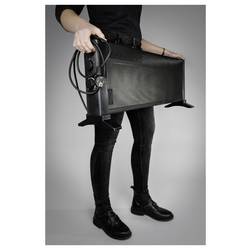 GÜDE 85174 sálavý přímotop, 15 m³, 1200 W, černá