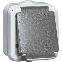 PEHA by Honeywell 1násobné kompletní sada zásuvka šedá 306111 1 ks