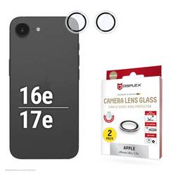 DISPLEX CamGlass Single Lens Ochranné sklo kamery Apple IPhone 16e, IPhone 17e 1 ks Chránící proti otiskům prstů 02124