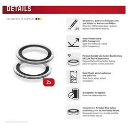 DISPLEX CamGlass Single Lens Ochranné sklo kamery Apple IPhone 16e, IPhone 17e 1 ks Chránící proti otiskům prstů 02124