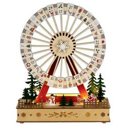 Konstsmide 3249-100 LED silueta adventní kalendář teplá bílá LED přírodní