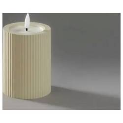 Konstsmide 1660-970 LED svíčka béžová teplá bílá (š x v) 7.4 cm x 10 cm časoměřič