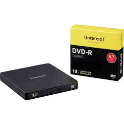 Intenso Intenso Bundle externí DVD vypalovačka Retail USB-A černá