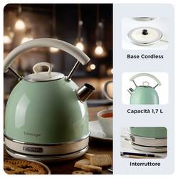 Ariete 00C287704AR0 rychlovarná konvice, zelená, 00C287704AR0