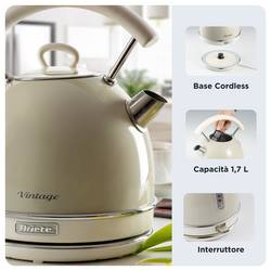 Ariete 00C287703AR0 rychlovarná konvice, béžová, 00C287703AR0