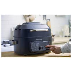 Hagenuk MAF-1600D.8 Horkovzdušná fritéza / stolní gril 6 l 1660 W nepřilnavý povlak, funkce grilování, Cool touch pouzdro, Digitální časovač, Kontrolní okénko,