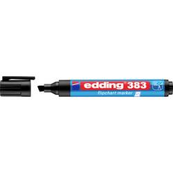 Edding 4-383001 popisovač na flipcharty 383 hrot ve tvaru klínu 1 - 5 mm černá 1 ks