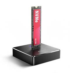AXAGON ADSA-M2C Dual USB-C™ (USB 3.2 Gen 2) M.2 NVMe PCIe 3.0 x4 2 porty Dokovací stanice SSD s funkcí klonování