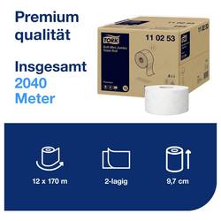 TORK toaletní papír Tork Premium Mini Jumbo Soft T2 - Toilettenpapier 110253 1 ks