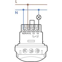 Finder detektor pohybu 18.51.8.230.0300 250 V/AC 110 - 230 V/AC 1 spínací kontakt (d x š x v) 150 cm x 100 mm x 100 mm 1 ks