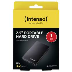 Intenso Portable Hard Drive externí HDD 6,35 cm (2,5) repasované, stav velmi dobrý 1 TB černá microUSB 3.0