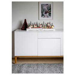 Konstsmide 3246-250 dřevěná figurka LED bílá