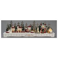 Konstsmide 3246-250 dřevěná figurka LED bílá
