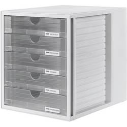 HAN Systembox 1450-63 box se zásuvkami šedá DIN A4, DIN C4 Počet zásuvek: 5