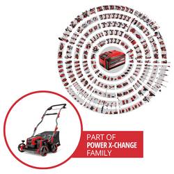 Einhell Professional GP-SA 36/40 Li BL-Solo, PXC Li-Ion akumulátor vertikutátor Pracovní šířka 40 cm