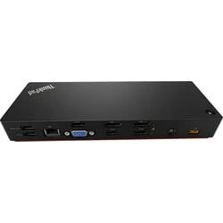 Lenovo dokovací stanice pro notebook repasované, stav velmi dobrý Thunderbolt 3 Dock 135W Vhodné pro značky (dokovací stanice pro notebook): Lenovo Thinkpad