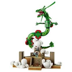 72168 LEGO® Pokémon Rayquaza; Bauset; pohyblivé postavy; typ letadla a draku; Pokémon pokojová dekorace; dárek