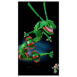 72168 LEGO® Pokémon Rayquaza; Bauset; pohyblivé postavy; typ letadla a draku; Pokémon pokojová dekorace; dárek