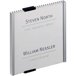 Durable dveřní štítek INFO SIGN - 4802 (d x š x v) 148.5 x 149 x 148.5 mm metalická , stříbrná 480223