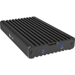 ICY BOX IB-2817M-C32 Pouzdro pro SSD M.2 USB-C® USB 3.2 (Gen 2x2) 20 GBit/s M.2 PCIe NVMe 2230, 2242, 2260, 2280 61121
