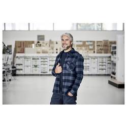 Festool 577829 Flanelová košile tmavě modrá, zelená vel. Oblečení: XL