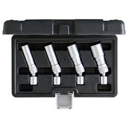 KS Tools 517.1145 Sada nástrčných hlavic pro zapalovací svíčky 3/8, 4 ks, magnetická s kloubem