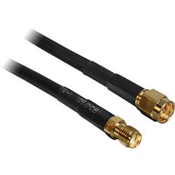 Pro Wi-Fi antény prodlužovací kabel [1x SMA zástrčka - 1x SMA zásuvka] 10.00 m černá pozlacené kontakty Delock