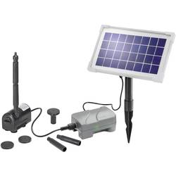 Esotec Rimini Plus 101709 solární zahradní fontána - sada s skumulátorovým úložištěm 175 l/h