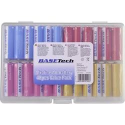 Basetech  tužková baterie AA alkalicko-manganová 2650 mAh 1.5 V 48 ks
