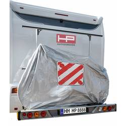 HP Autozubehör 18158 Fahrradhülle mit Warntafeltasche Ochranná plachta na kola (d x š x v) 1 x 1.98 x 1.39 m Vhodné pro značku auta: Universal