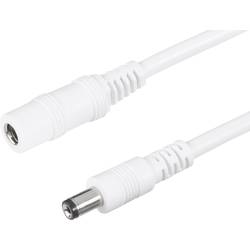 BKL Electronic 072098 nízkonapěťový prodlužovací kabel nízkonapěťová zástrčka - nízkonapěťová zásuvka 5.5 mm 2.5 mm  2.5 mm 3.00 m 1 ks