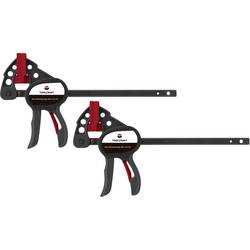 TOOLCRAFT 1669393 jednoruční svorka Rozpětí (max.):100 mm Vnější délka: 191 mm Délka vyložení:35 mm