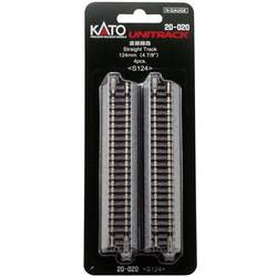 7078003 N Kato Unitrack  rovná kolej 124 mm   4 ks