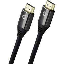 Oehlbach HDMI kabel Zástrčka HDMI-A, Zástrčka HDMI-A 1.50 m černá D1C92492 Ultra HD (8K) HDMI kabel