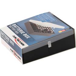 Ansmann Batterijbox 48 úložný box na baterie 48x AAA, AA, 9 V (d x š x v) 17.3 x 13.8 x 6.3 cm