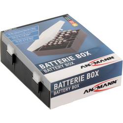 Ansmann Batterijbox 48 úložný box na baterie 48x AAA, AA, 9 V (d x š x v) 17.3 x 13.8 x 6.3 cm