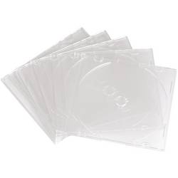 Hama útlý obal na CD 1 CD/DVD/Blu-Ray polystyren transparentní 20 ks (š x v x h) 142 x 125 x 5.2 mm 00011521