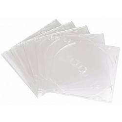 Hama útlý obal na CD 1 CD/DVD/Blu-Ray polystyren transparentní 20 ks (š x v x h) 142 x 125 x 5.2 mm 00011521
