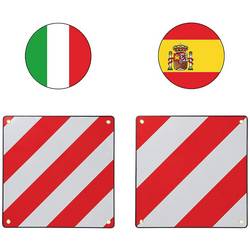 ProPlus 361234 Warntafel 2in1 für Spanien und Italien výstražná tabulka (š x v) 51.3 cm x 51.3 cm
