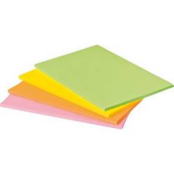 Post-it Meeting Notes / 6845-SSP 200x249mm roztříděné INh. Post-it 7100043258, (š x v) 203 mm x 152 mm, neonově zelená, neonově oranžová, ultrarůžová , ultražlutá , 180 listů