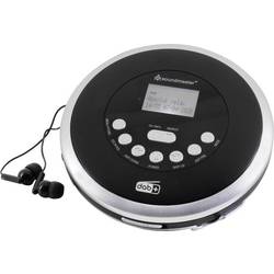 Soundmaster CD9290SW přenosný CD přehrávač Discman CD, CD-R, CD-RW, MP3 s USB nabíječkou, s akumulátorem černá
