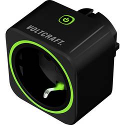 VOLTCRAFT SEM6000 BLACK měřič spotřeby el. energie s Bluetooth, možnost exportu dat, s funkcí dataloggeru, TRMS, nastavitelná cena elektřiny, ovládání přes