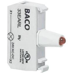 BACO BA33EAWL LED kontrolka s LED elementem bílá 12 V/DC, 24 V/DC 1 ks
