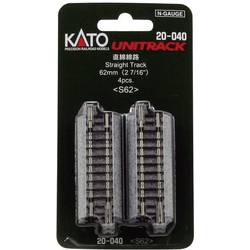 7078010 N Kato Unitrack  rovná kolej 62 mm   4 ks