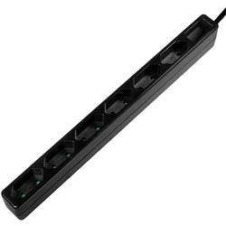 LogiLink LPS231B Zásuvková lišta černá Euro zástrčka 1 ks