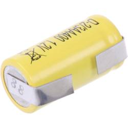 Mexcel D-2/3AA400 speciální akumulátor 2/3 AA pájecí špička ve tvaru U, Flat-Top Ni-Cd 1.2 V 400 mAh 1 ks