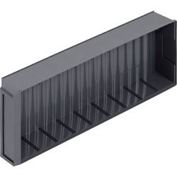 Alutec 66032 skladový box , stohovatelné, (d x š x v) 500 x 183 x 81 mm, tmavě šedá , 1 ks